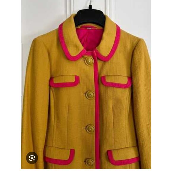 Boden Jackets & Blazers - Rare BODEN Women's Coat Retro Style 50s 60s - EUC- UK 16/US 12 Cotton Lined EUC